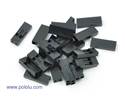 Thumbnail image for 0.1" (2.54mm) Crimp Connector Housing 1x2-Pin 25-Pack